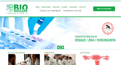 Desktop Screenshot of bionuclearrp.com.br