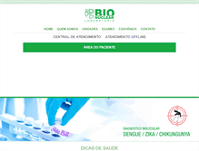Tablet Screenshot of bionuclearrp.com.br
